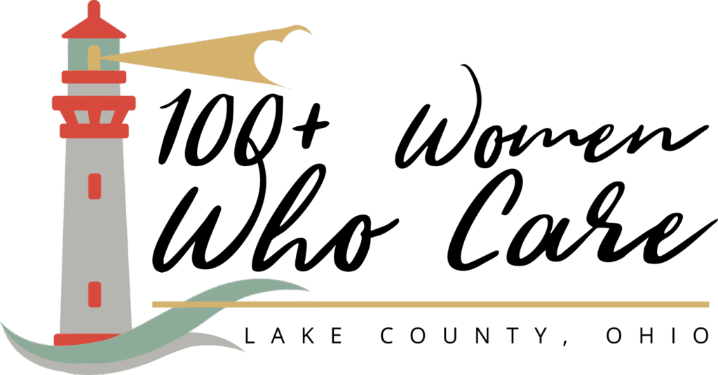 100+ Women Who Care Logo