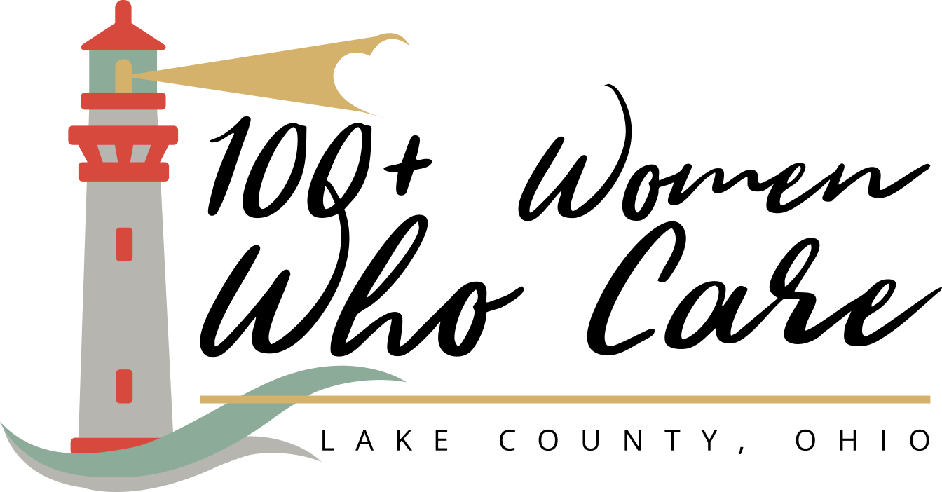 100+ Women Who Care Logo